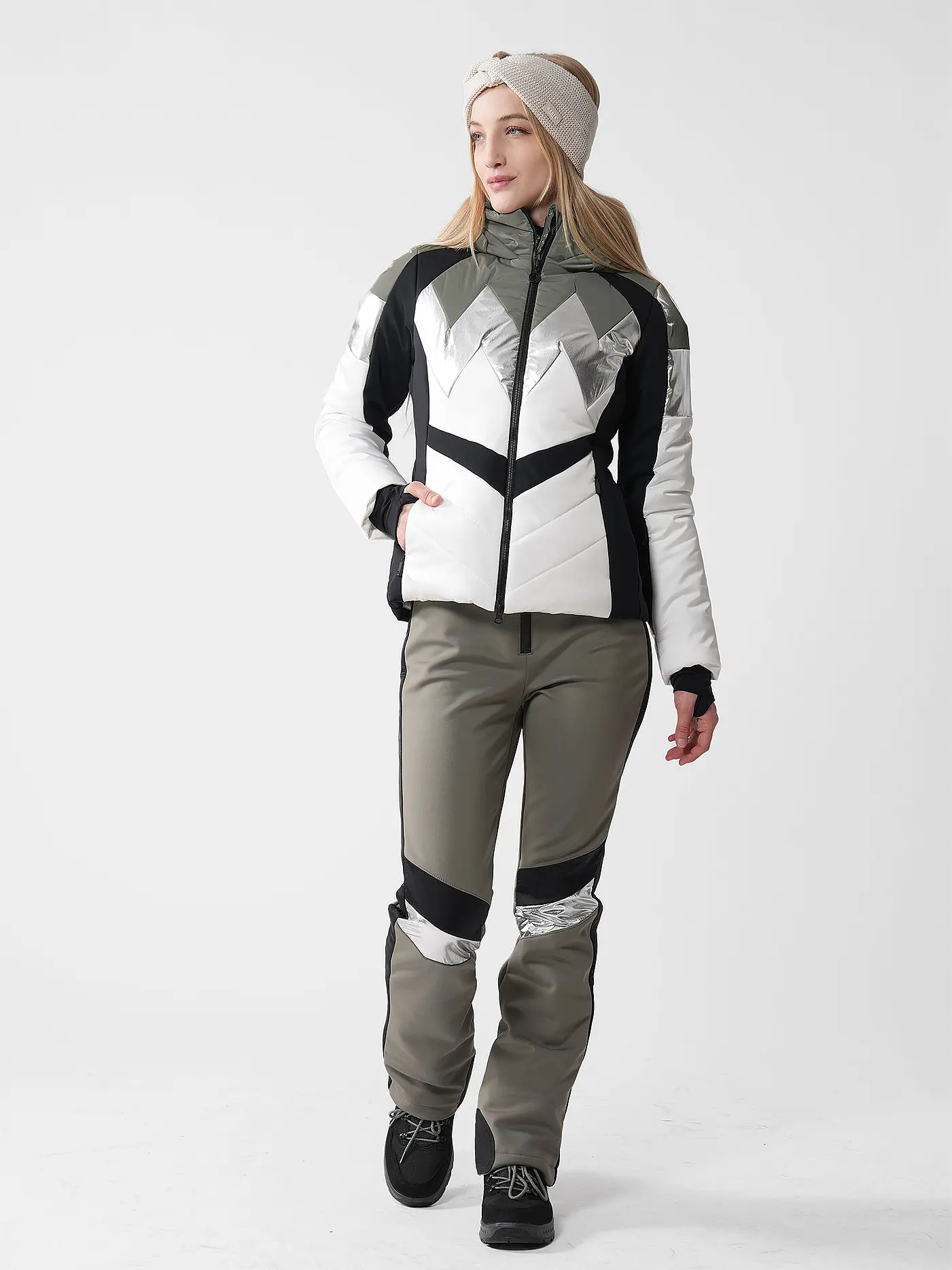 SPORTALM | Damen Skijacke mit Kapuze | 